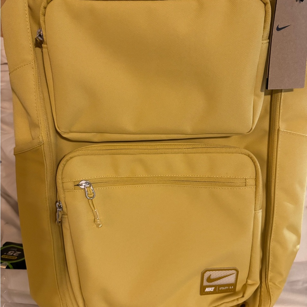 Nike Yellow Backpack